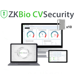 ZKTeco ZK-SOF-BIOCV-10 - Licencia Software Control de Accesos con capacidad 10 puertas
