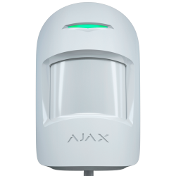 AJAX FIBRA-MOTIONPROTECTPLUS-W - Detector doble PIR Fibra