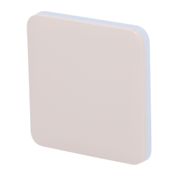 AJAX AJ-SOLOBUTTON-1G2W-IVO - Panel táctil para interruptor de luz simple AJAX Marfil