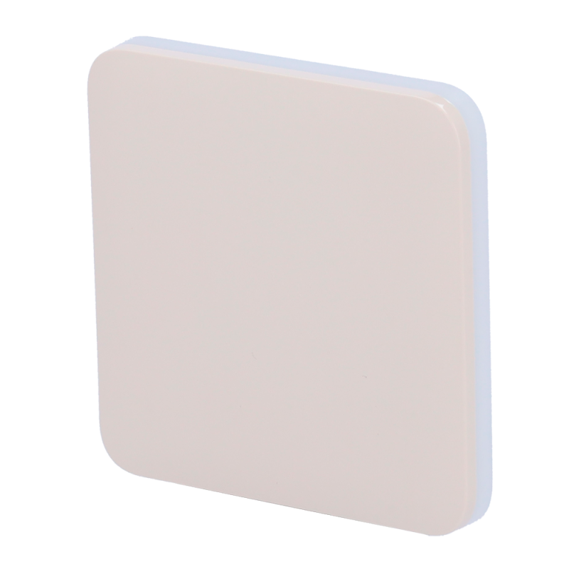 AJAX AJ-SOLOBUTTON-1G2W-IVO - Panel táctil para interruptor de luz simple AJAX Marfil