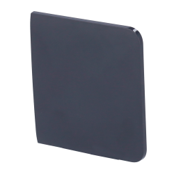 AJAX AJ-SIDEBUTTON-1G2W-GRA - Panel táctil para un interruptor de luz simple AJAX Grafito
