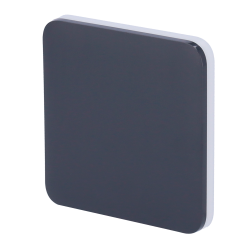 AJAX AJ-SOLOBUTTON-1G2W-GRA - Panel táctil para interruptor de luz simple AJAX