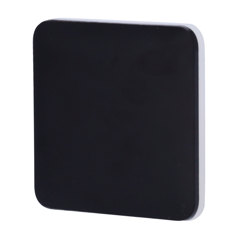 AJAX AJ-SOLOBUTTON-1G2W-B - Panel táctil para interruptor de luz simple AJAX Negro