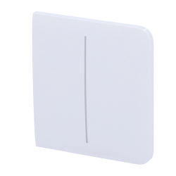 AJAX AJ-SIDEBUTTON-2G-W - Panel táctil para un interruptor de luz doble AJAX Blanco