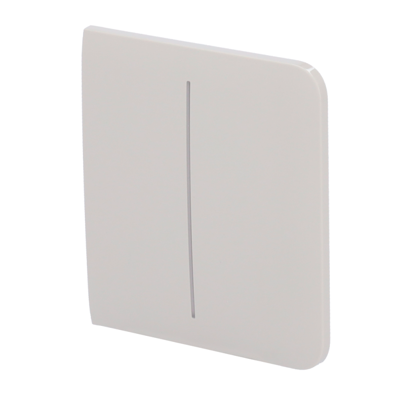 AJAX AJ-SIDEBUTTON-2G-OYS - Panel táctil para un interruptor de luz doble AJAX Ostra