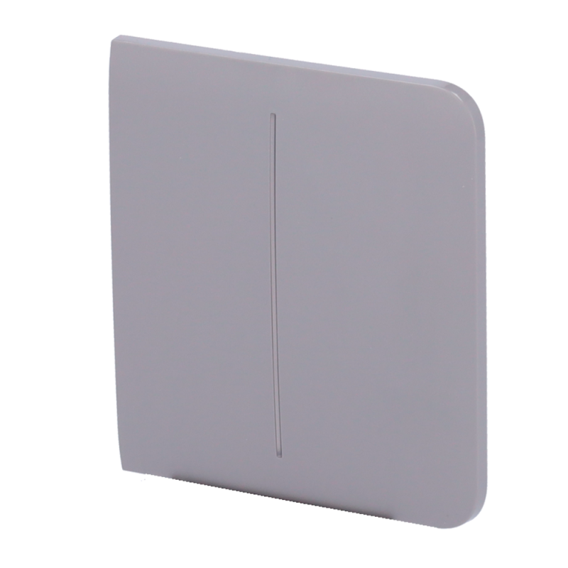 AJAX AJ-SIDEBUTTON-2G-GRE - Panel táctil para interruptor de luz doble AJAX Gris