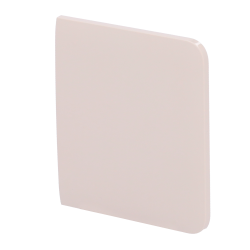 AJAX AJ-SIDEBUTTON-1G2W-IVO - Panel táctil para interruptor de luz simple AJAX Marfil