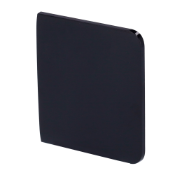 AJAX AJ-SIDEBUTTON-1G2W-B - Panel táctil para interruptor de luz simple AJAX Negro