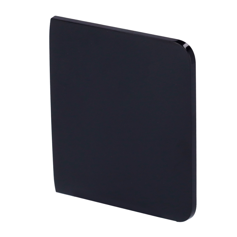 AJAX AJ-SIDEBUTTON-1G2W-B - Panel táctil para interruptor de luz simple AJAX Negro