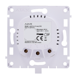 AJAX AJ-LIGHTCORE-2W - Relé para interruptor de luz inteligente