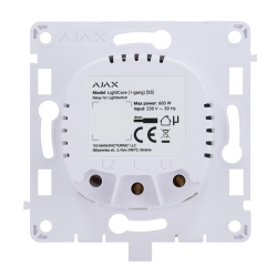 AJAX AJ-LIGHTCORE-1G - Relé para interruptor inteligente simple