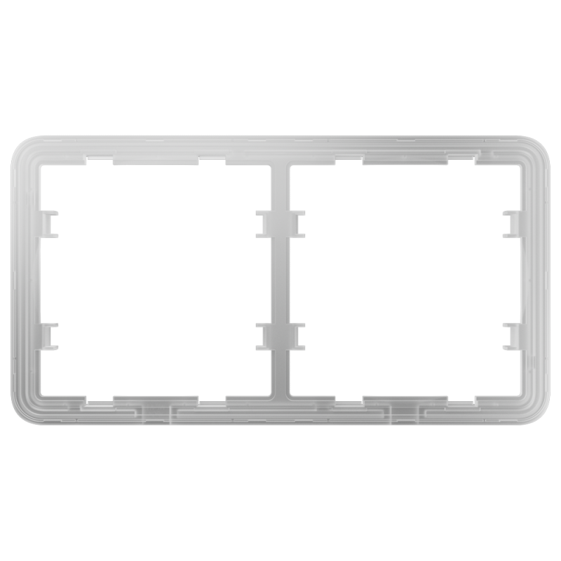 AJAX AJ-FRAME-2 - Marco para dos interruptores Compatible con 2 x AJ-SIDEBUTTON