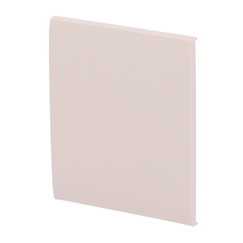 AJAX AJ-CENTERBUTTON-1G2W-IVO - Panel táctil central para interruptor simple AJAX Marfil