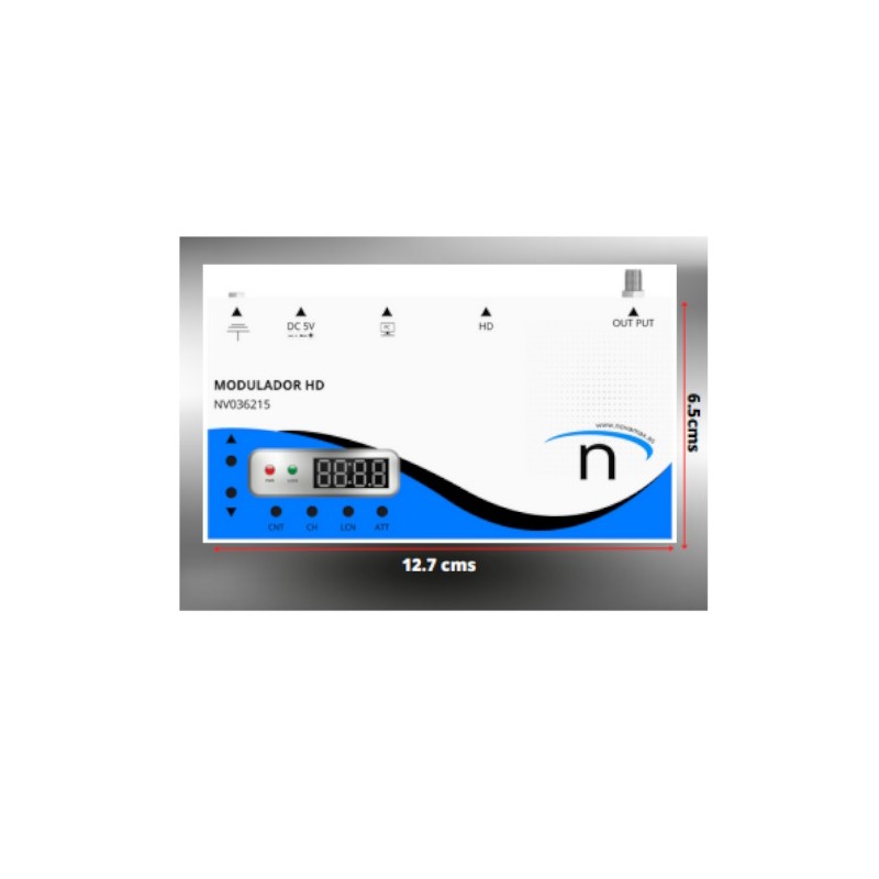 Novamax NV036215 -  Mini modulador HD DVB-T