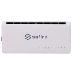 Safire SF-SW08-G - Switch de sobremesa no gestionable con 8 puertos