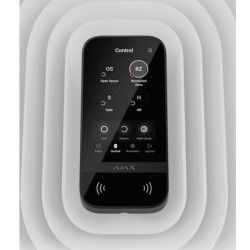 AJAX AJ-KEYPADTOUCHSCREEN-B - KeyPad TouchScreen Jeweller teclado inalámbrico negro