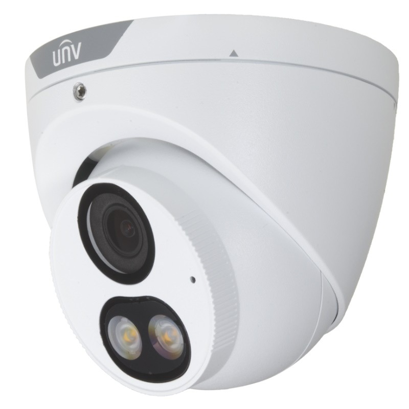 Uniview: CCTV profesional con gestión remota avanzada Cámara IP turret Uniview Prime de 5 megapíxeles con WDR y color 24 horas