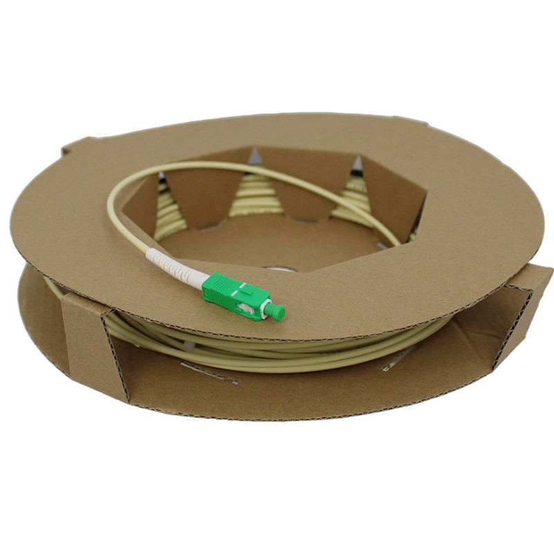 EK PCR-12-FEK - Patch Cord G657-A2 3mm Con Conectores Flexibles SC/ APC 12m