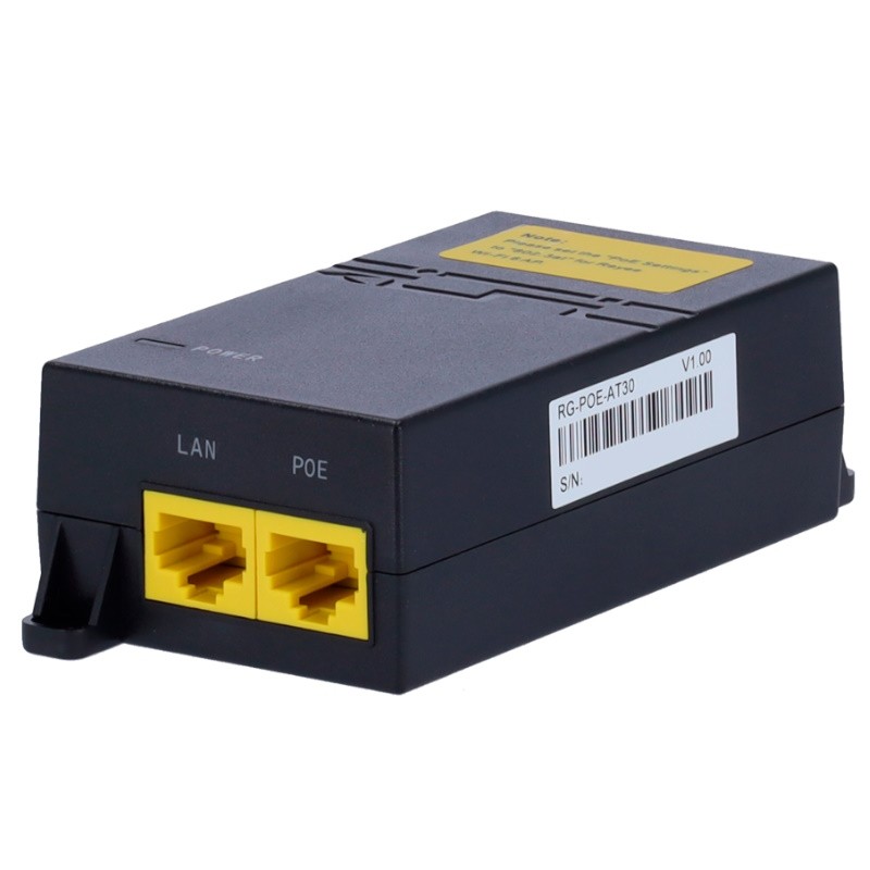 Ruijie RG-POE-AT30 - Inyector PoE Pasivo 30W a 52V