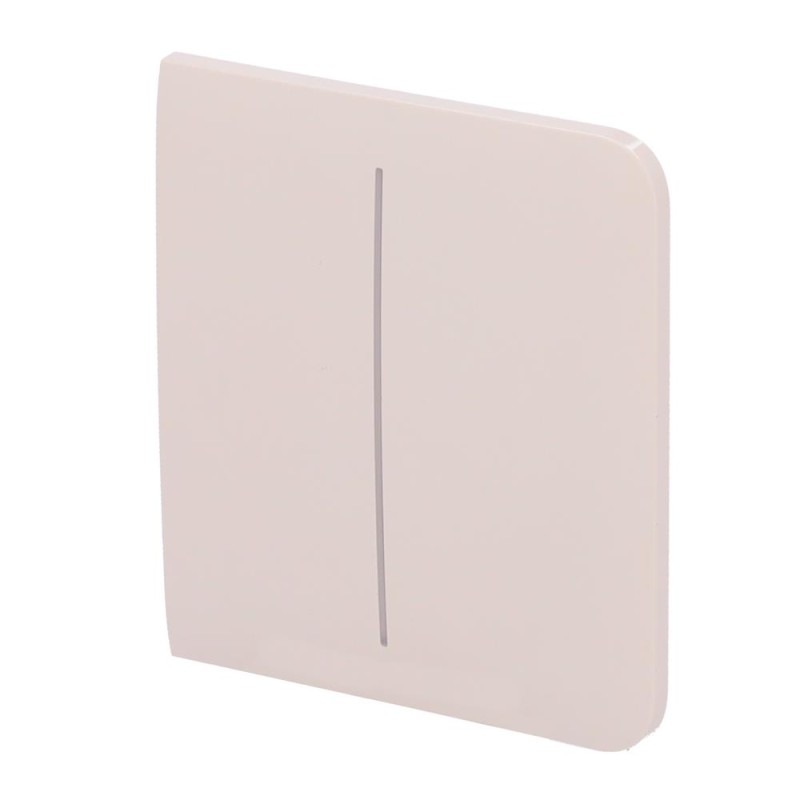 AJAX AJ-SIDEBUTTON-2G-IVO - Panel táctil para interruptor de luz doble AJ-LIGHTCORE-2G
