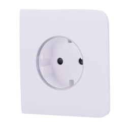 AJAX AJ-SIDECOVER-SMART-W - Tapa para enchufe inteligente tipo F AJ-OUTLETCORE-SMART