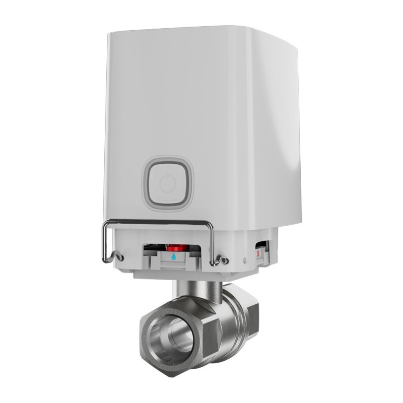 AJAX AJ-WATERSTOP-1/2-W - Electroválvula de cierre de agua 1/2" Blanca con control remoto
