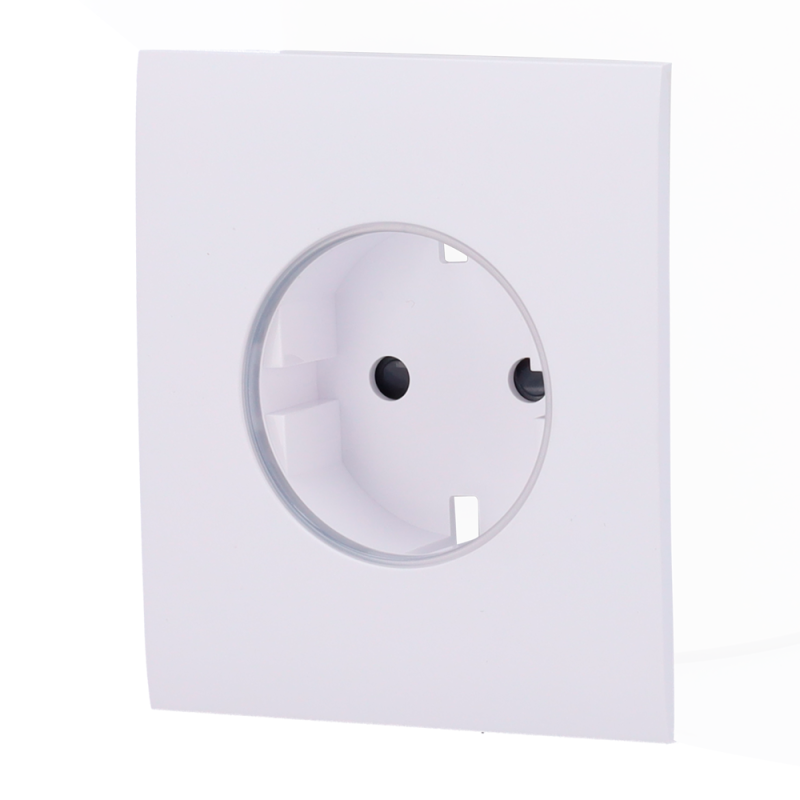 AJAX AJ-CENTERCOVER-SMART-W - Tapa frontal central para enchufe inteligente tipo F