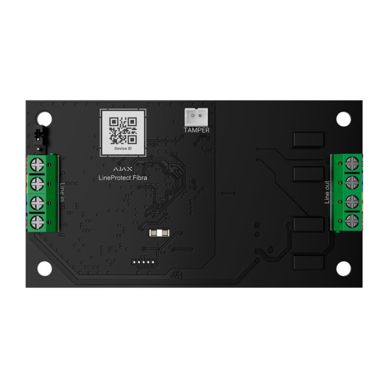 AJAX FIBRA-LINEPROTECT - Módulo de protección de línea cableada Protocolo Fibra