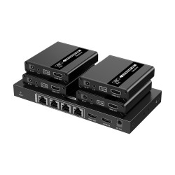 HDMI-SPL-1x4-4K30-CAT6 - HDMI SPLITTER 4K 1 HDMI de Entrada 4 HDMI de Salida