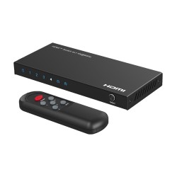 HDMI-SW-4x1-4K60 - HDMI Switch 4 entradas HDMI 1 salida HDMI hasta 4K@60Hz