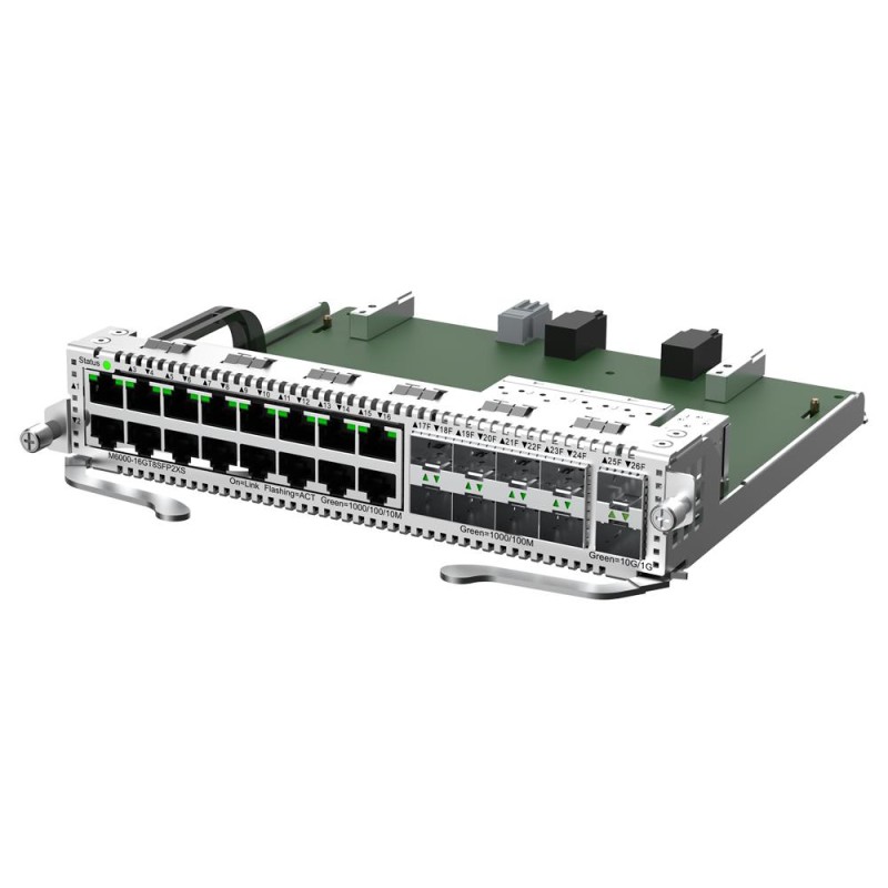 Reyee RG-M6000-16GT8SFP2XS - Tarjeta de Interfaces para Switch modular RG-NBS6002