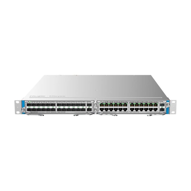 Reyee RG-NBS6002 - Switch de chasis modular Capa 3 1U 2 Slot libres para tarjetas