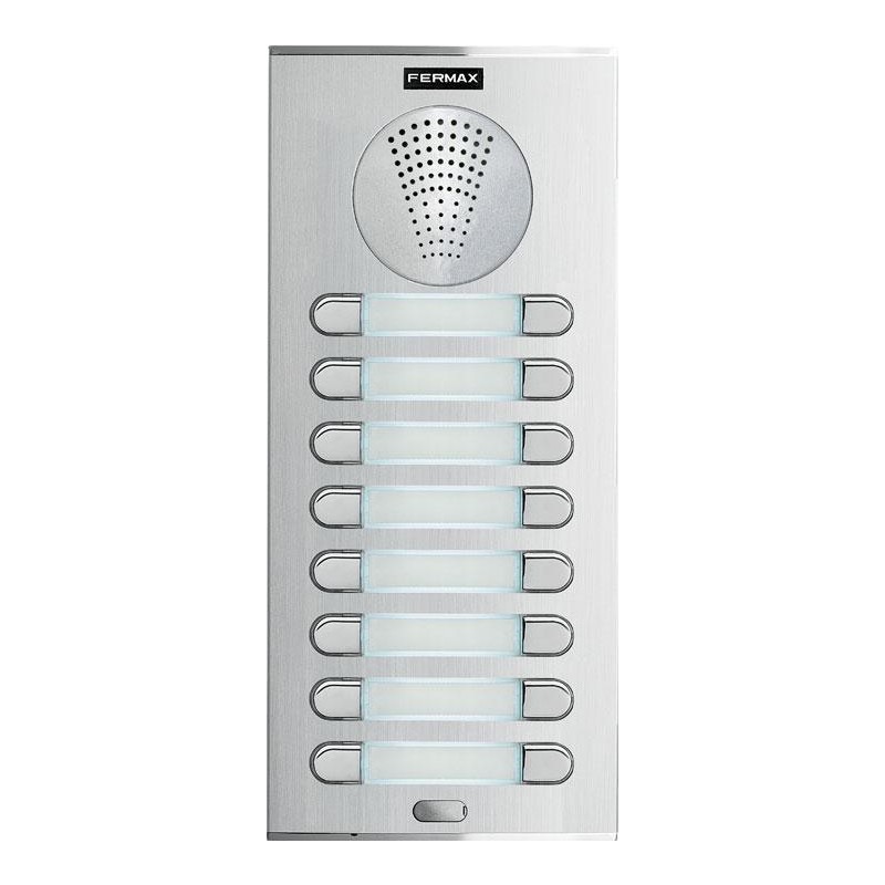 Fermax 70231 - Placa de audio Cityline S6 AP208 4+N 16 pulsadores / 2 columnas