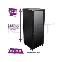 Keynet FR4-CS4281-U - Armario Rack Desmontado 42U de 19"