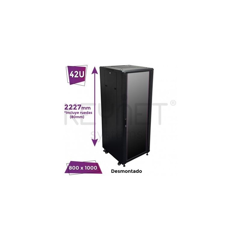 Keynet FR4-CS4281-U - Armario Rack Desmontado 42U de 19"