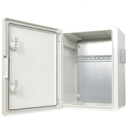 BOX-403017-IP65 - Armario para ICT de poliéster IP65 40 x 30 x 17cm.