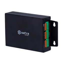 Safire Smart SF-ALARM1606-USB - Caja de entradas y salidas de alarma 16 entradas y 6 salidas
