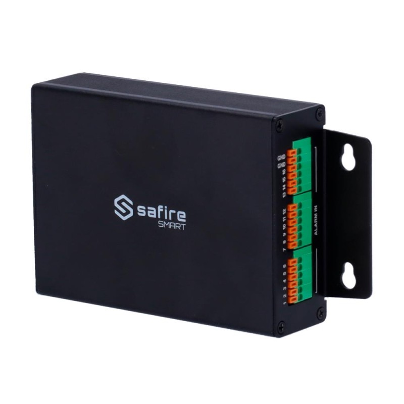 Safire Smart SF-ALARM1606-USB - Caja de entradas y salidas de alarma 16 entradas y 6 salidas
