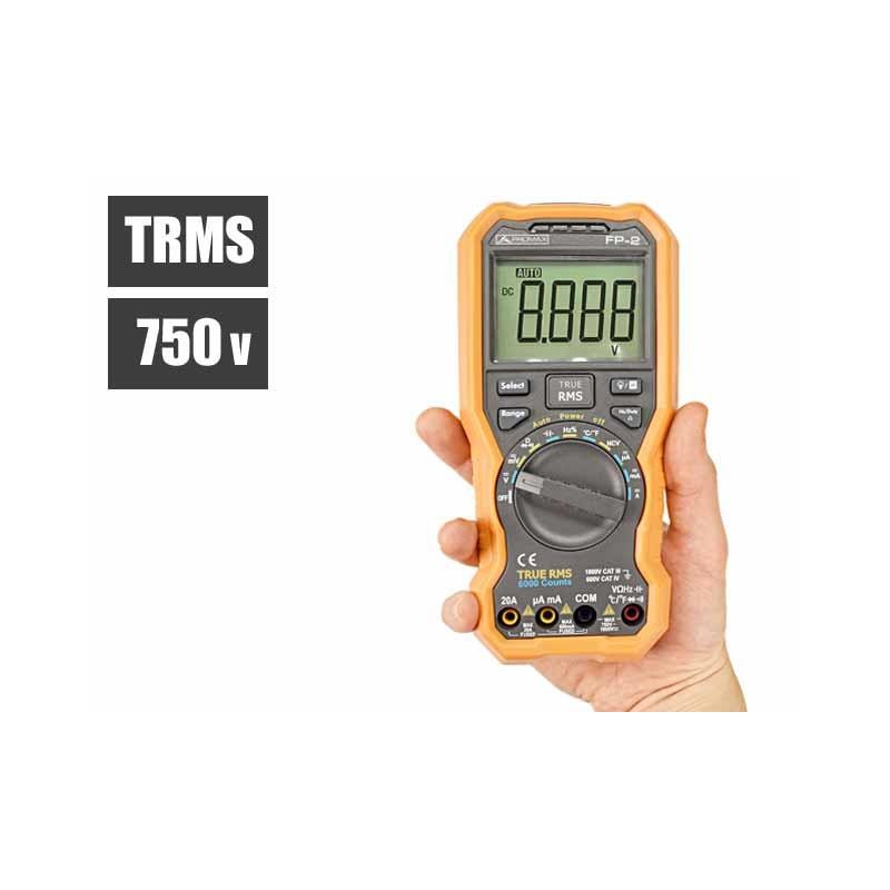 Promax FP-2: Tester TRMS - Multímetro Digital
