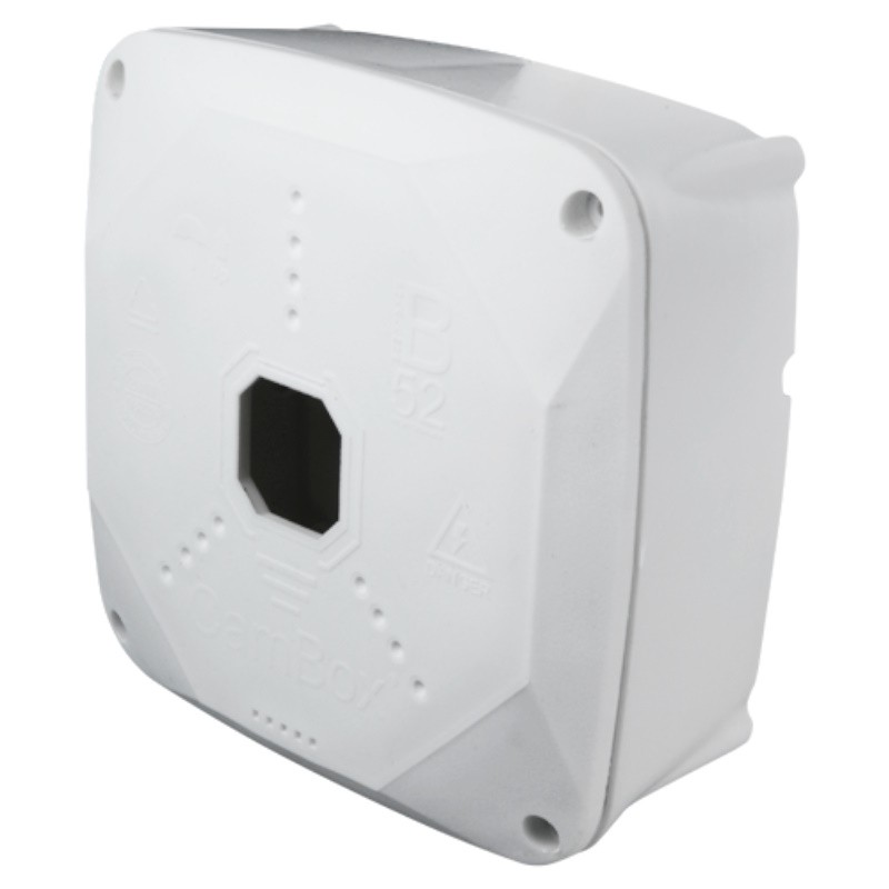 CBOX-B52PRO - Caja de conexiones para cámaras domos blanca