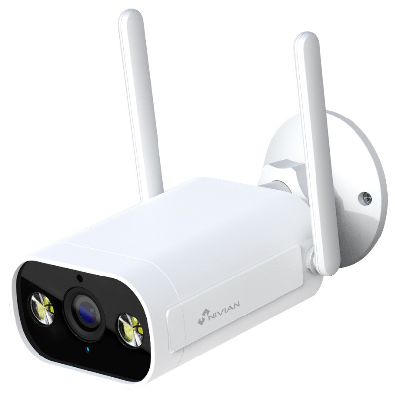 Nivian Smart NVS-IPC-02-L - Cámara de seguridad Wifi IP Bullet 2K
