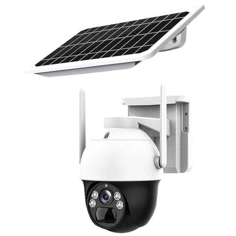 Nivian NV-CAM02S-SOLAR4G - Cámara IP PTZ Motorizada 2K 4G con panel solar