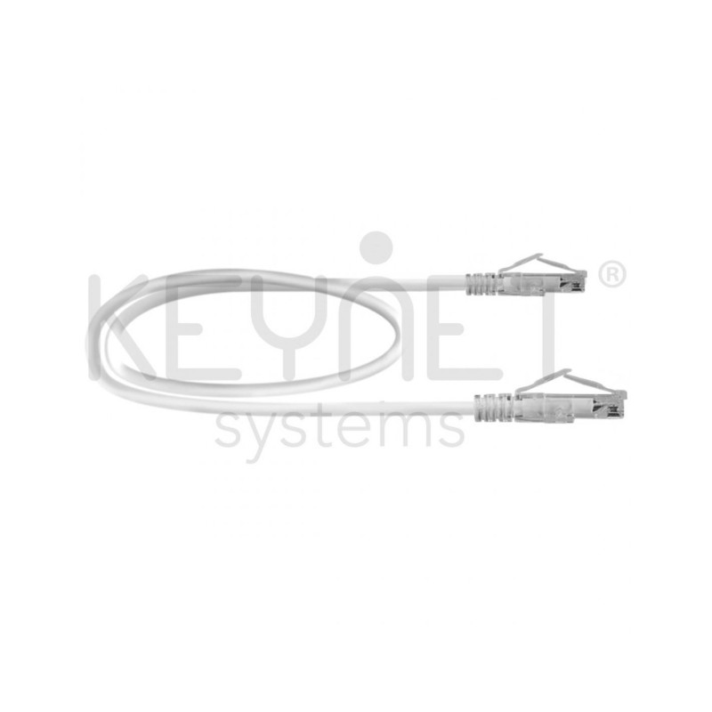 Keynet TL-6AUTJ-02 - Latiguillo de datos Cat6A U/UTP LSZH BC 2mts Blanco
