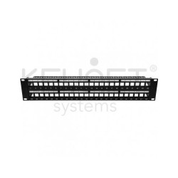 Keynet TP-648VF - Panel de parcheo datos 19" 2U vacío FTP 48 puertos