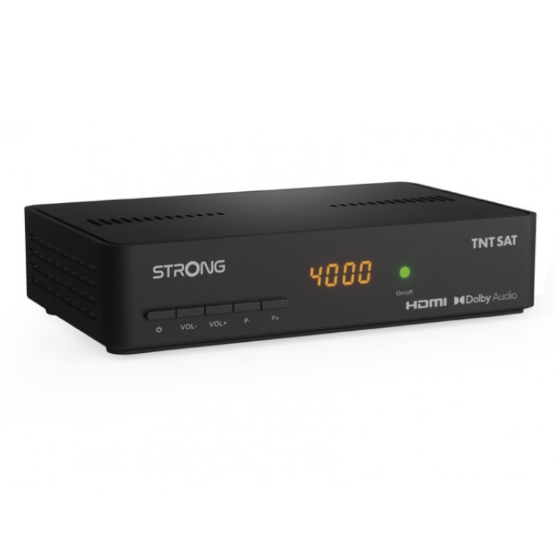 Strong SRT 7408 - Receptor de Satélite FRANSAT + tarjeta de 4 años