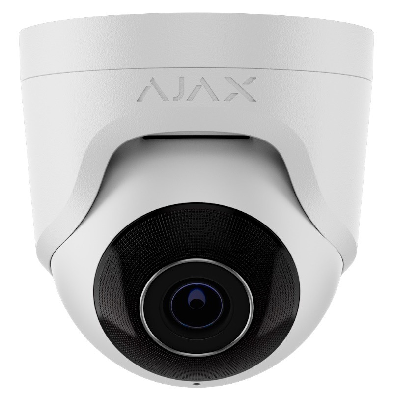 AJAX AJ-TURRETCAM-5-W - Cámara IP Turret 5Mpx 2.8mm blanca de AJAX