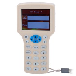 ENCODER-MFEM - Lector-escritor de tarjetas RFID de mano apto para EM y MF.