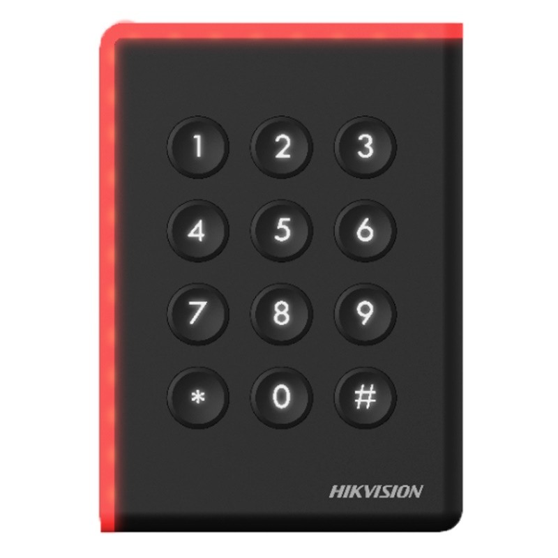 Hikvision DS-K1108ADK - Lector de Acceso para controladora por tarjeta MF/MF DESFire y PIN