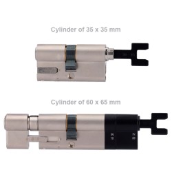 Yale YALE-CYLINDER-ADJ - Cerradura inteligente de doble embrague.