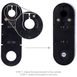 Yale YALE-LINUS-L2-S - Cerradura inteligente con conexión Bluetooth y WiFi